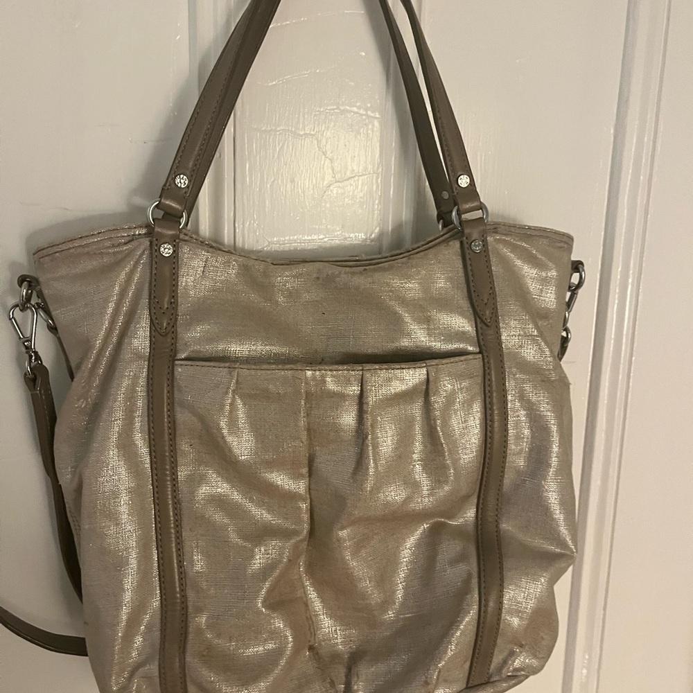 Metallic Tote Bag